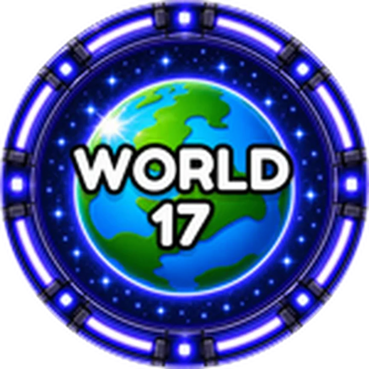 ไอคอน Badge World 17 ทางการของ Anime Astral Simulator