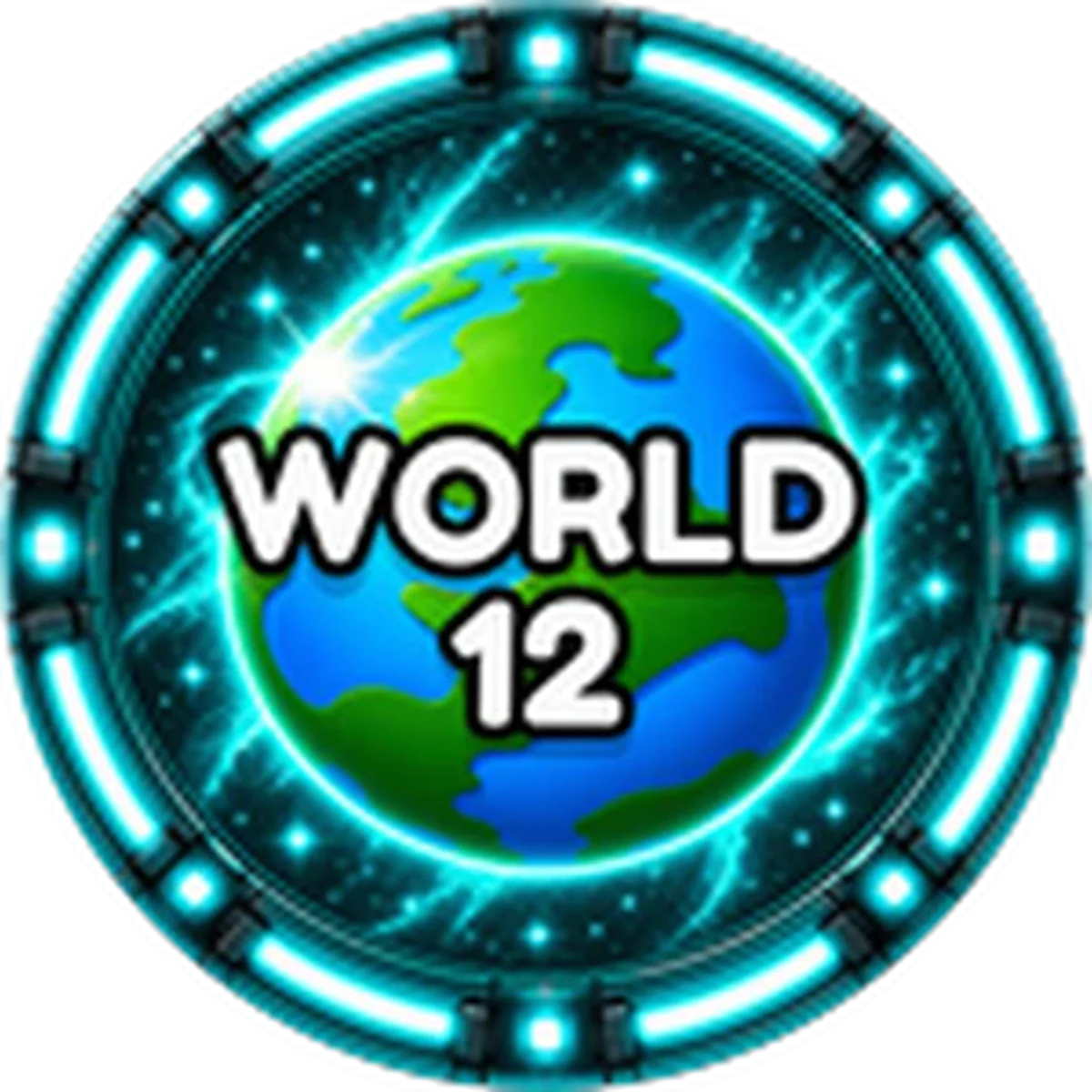 ไอคอน Badge World 12 ทางการของ Anime Astral Simulator
