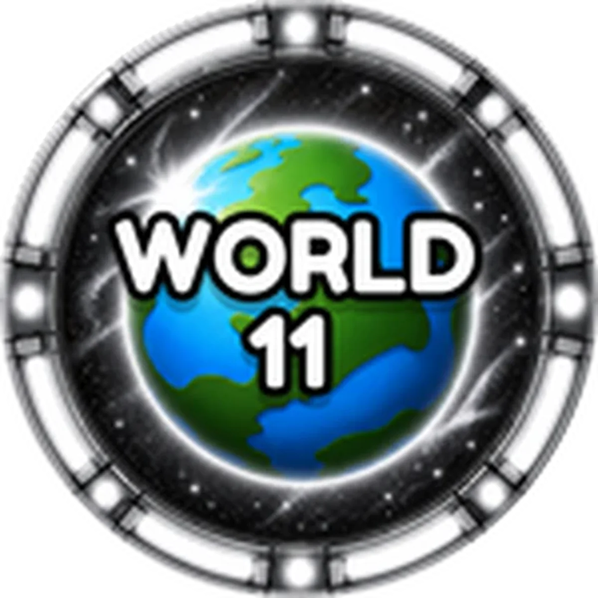 ไอคอน Badge World 11 ทางการของ Anime Astral Simulator