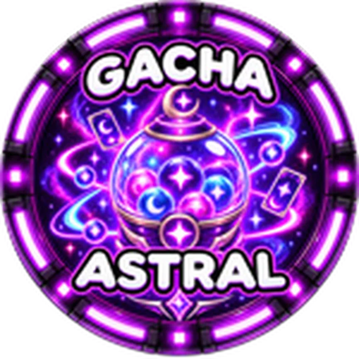 ไอคอน Badge First Gacha Astral! ทางการของ Anime Astral Simulator
