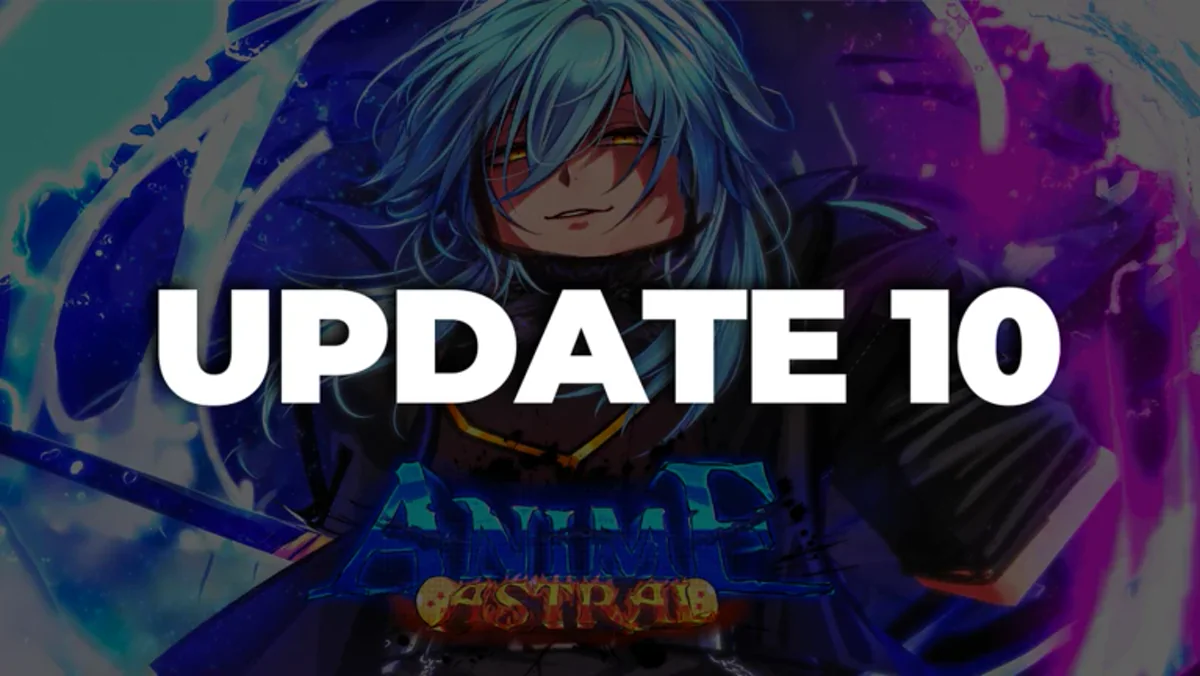 โปสเตอร์ Event UPDATE 10! ทางการของ Anime Astral Simulator