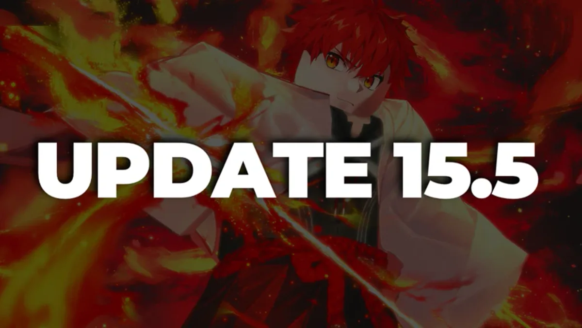 โปสเตอร์ Event UPDATE 15.5! ทางการของ Anime Astral Simulator