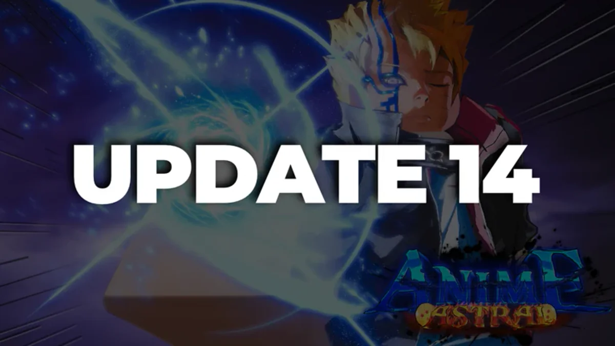 โปสเตอร์ Event UPDATE 14! ทางการของ Anime Astral Simulator