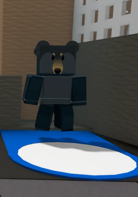 ภาพตัวละคร Black Bear ใน Bee Swarm Simulator