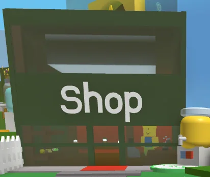 ภาพภายใน Noob Shop ของ Bee Swarm Simulator