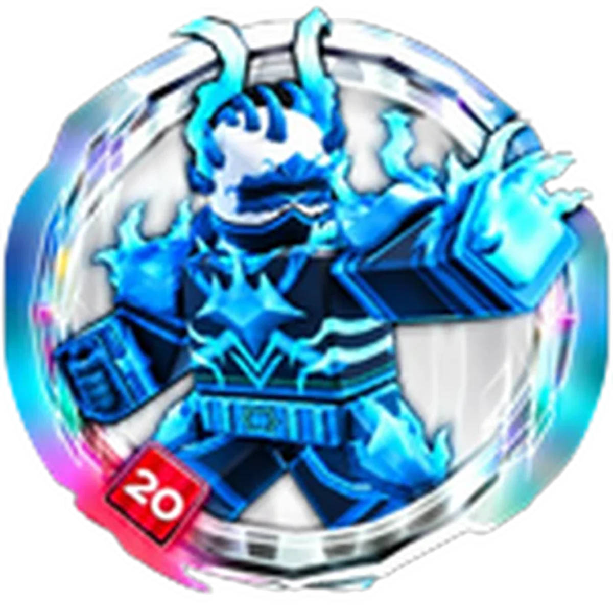ไอคอน Badge Completed The Hunt 20 Quest! ทางการ จาก Roblox สำหรับ Blade Ball Wiki