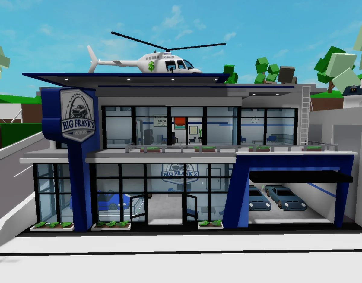 ภาพประกอบ Big Frank's Motors จาก Brookhaven Wiki