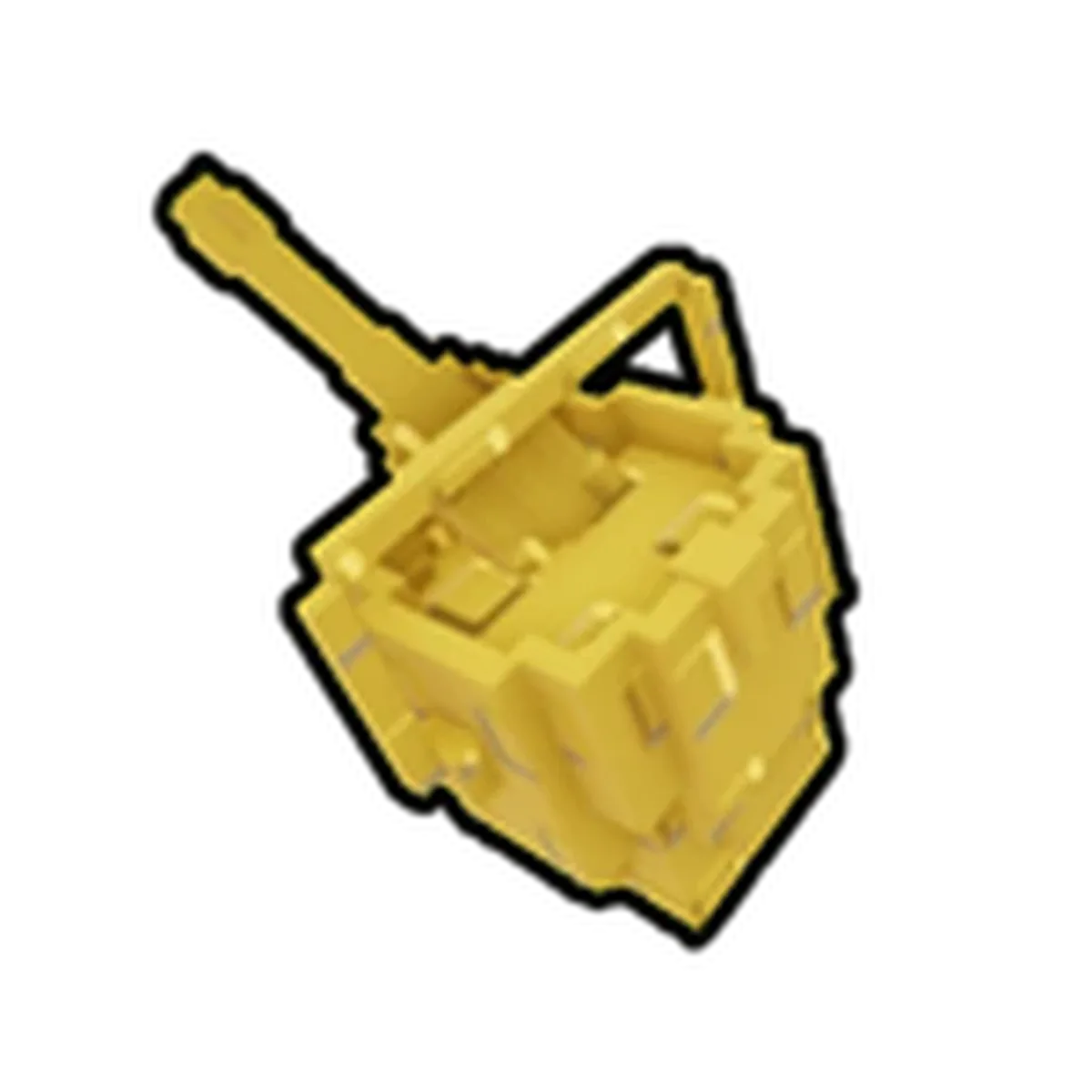 ไอคอน Premium Paint เป็นถังสีทองสำหรับตกแต่งเครื่องบินใน Build A Plane