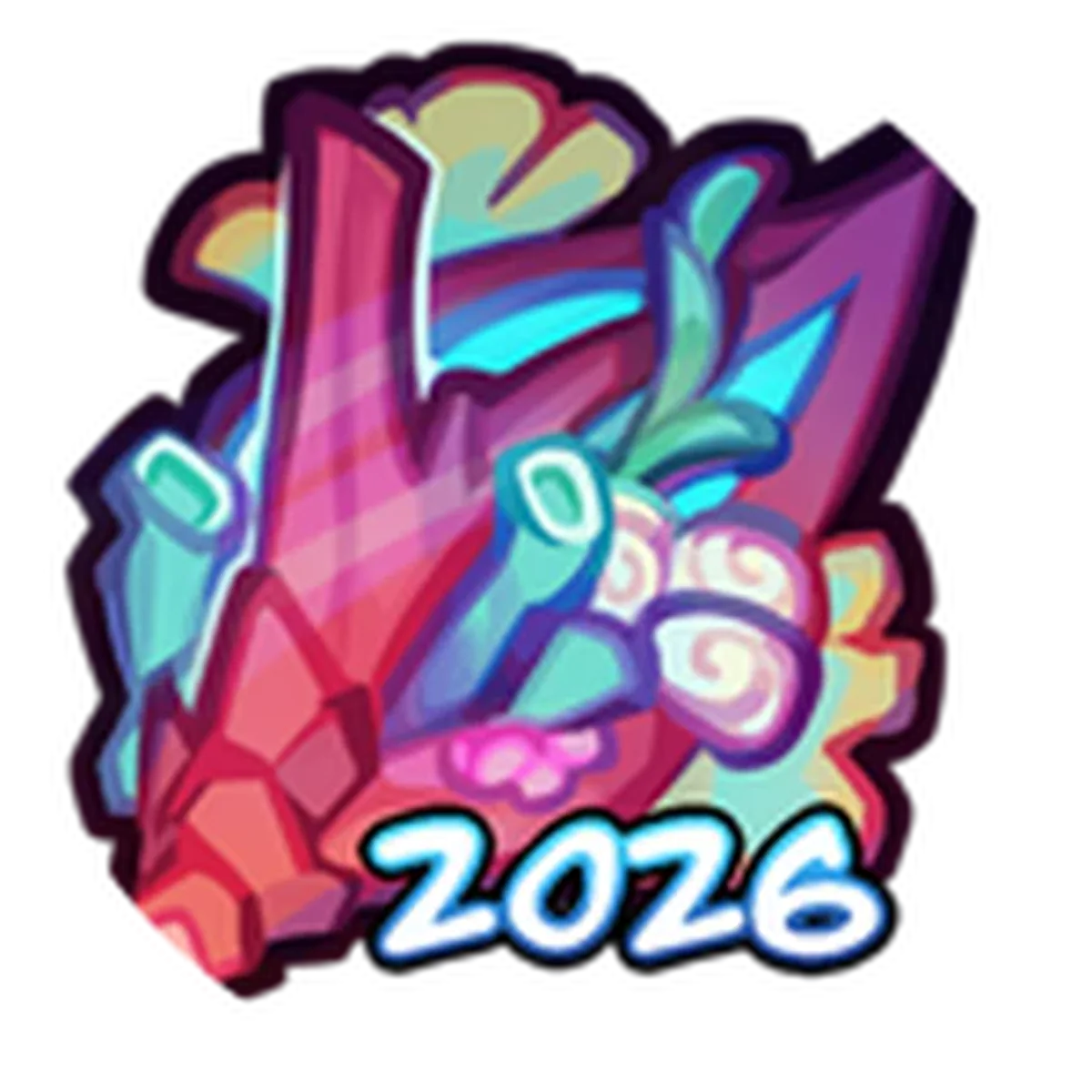 ไอคอน Badge Summer Paradise 2026 ทางการ จาก Roblox สำหรับ Creatures of Sonaria Wiki