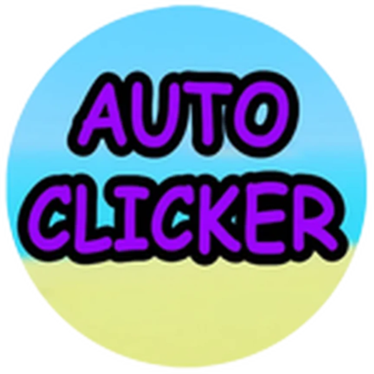 ไอคอน Pass Auto Clicker ของ Dig & Clean แสดงข้อความ/สัญลักษณ์ Auto Clicker