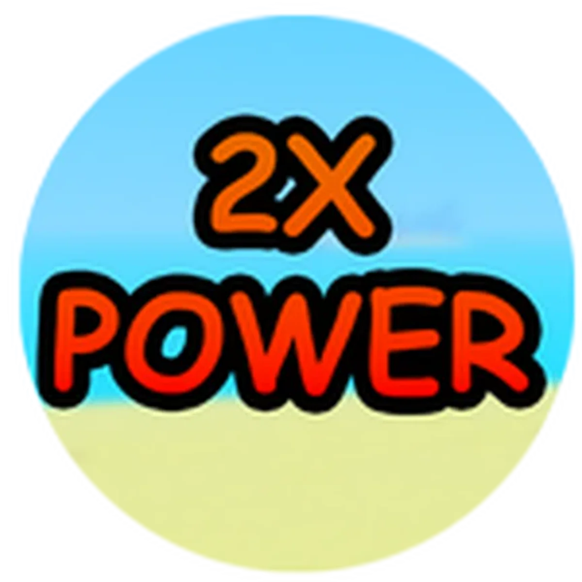 ไอคอน Pass 2x Dig Power ของ Dig & Clean แสดงข้อความ/สัญลักษณ์ 2x Dig Power
