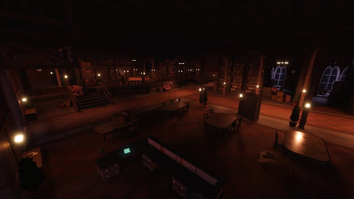 ภาพประกอบ The Library จาก Official DOORS Wiki