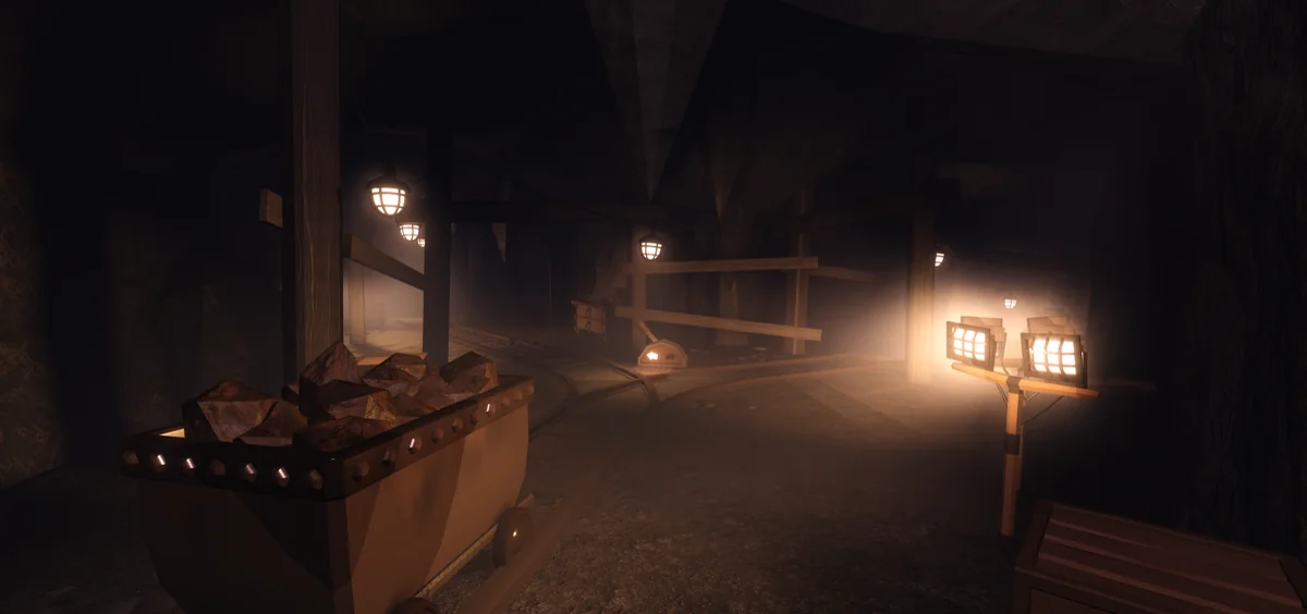 ภาพประกอบ The Mines จาก Official DOORS Wiki