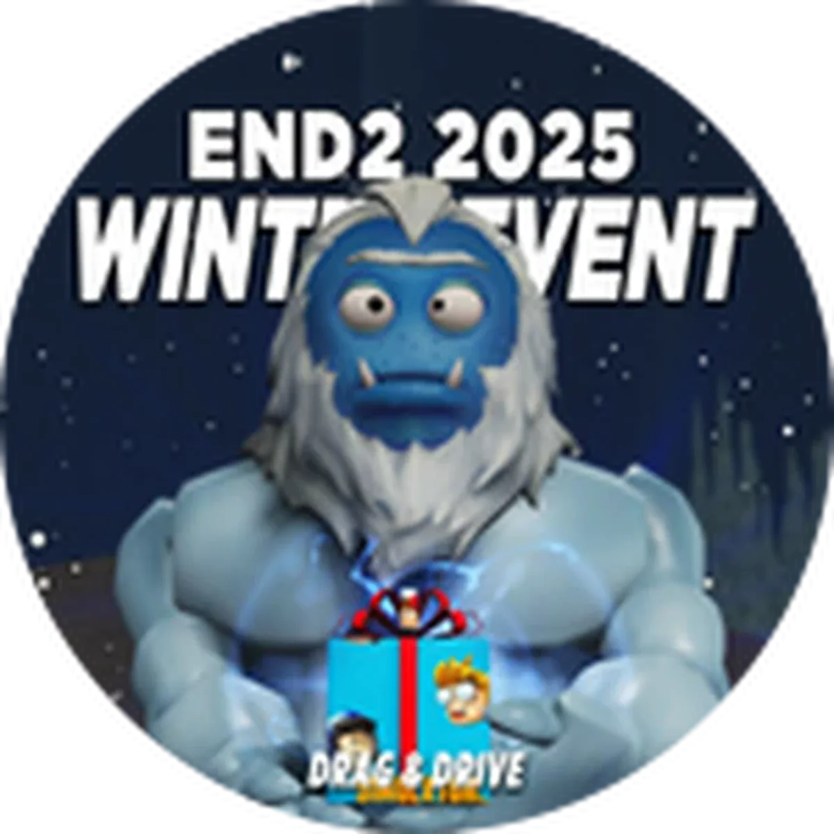 ไอคอน Badge Ending 2: Winter Holiday Event 2025! ของ Drag Drive Simulator