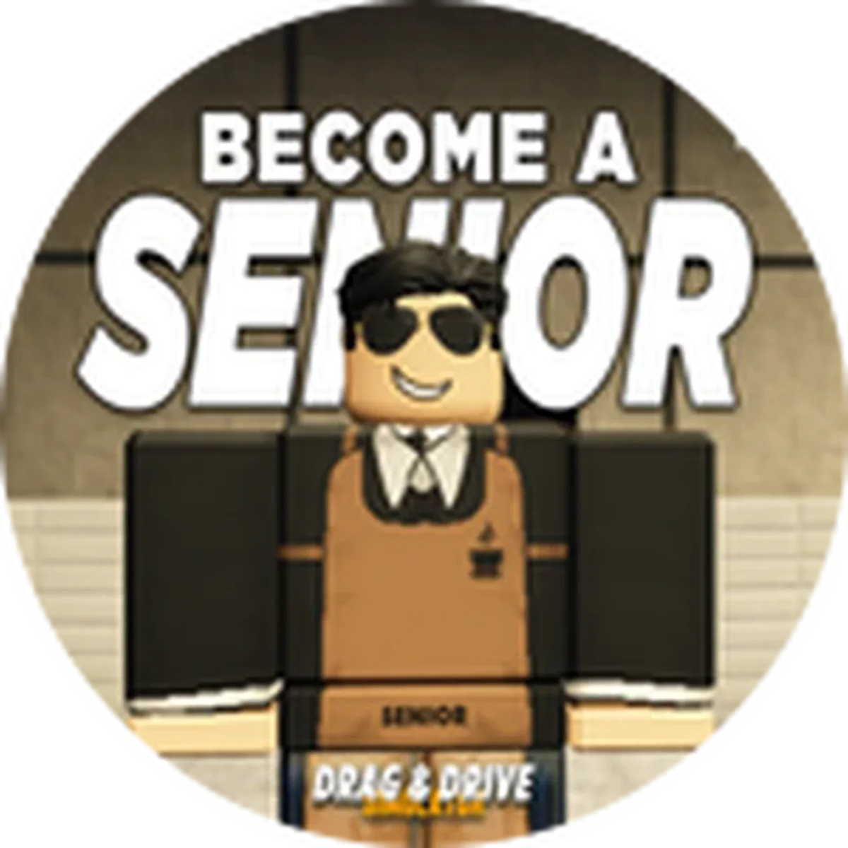 ไอคอน Badge Senior Barista: Expert Brewer! ของ Drag Drive Simulator