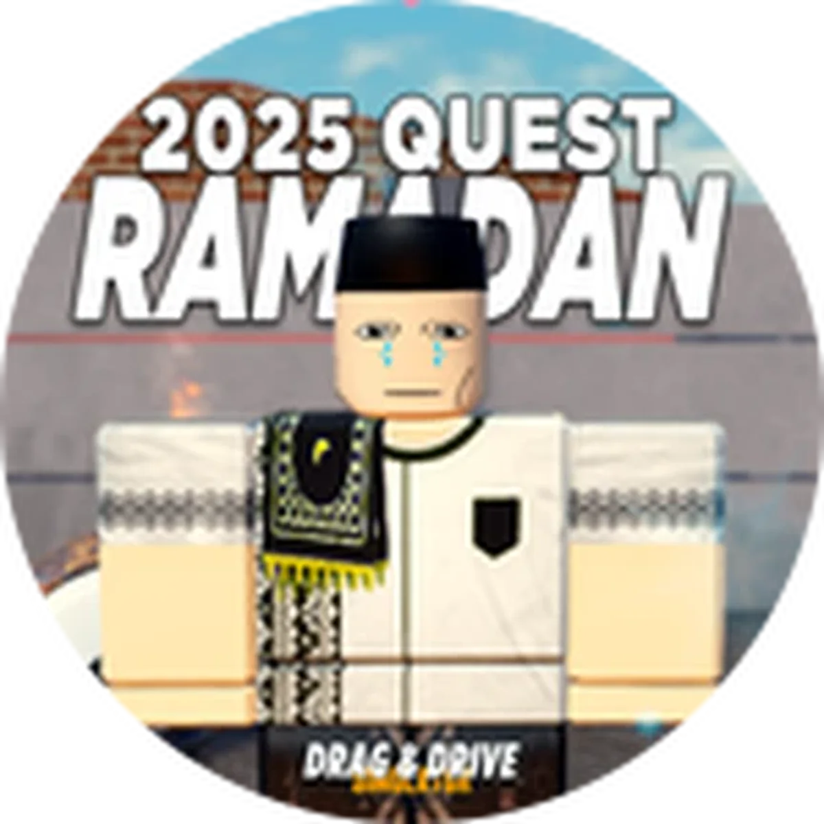 ไอคอน Badge Takjil Hunter: Ramadan Event 2025! ของ Drag Drive Simulator
