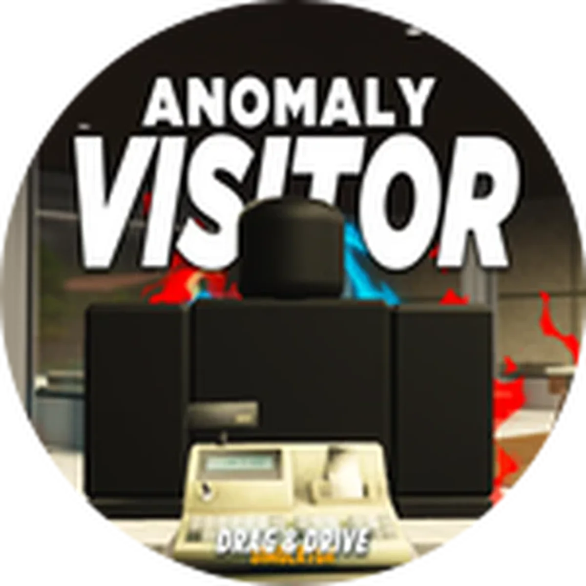 ไอคอน Badge Anomaly Barista Visitor: Unknown Entity! ของ Drag Drive Simulator