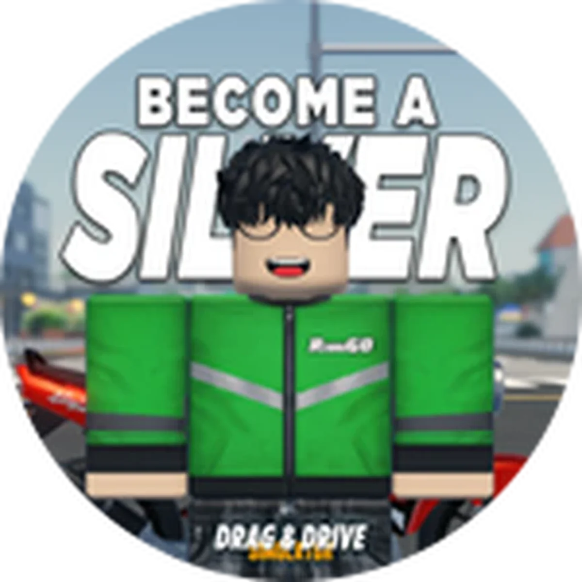 ไอคอน Badge Silver Driver: First Promotion! ของ Drag Drive Simulator