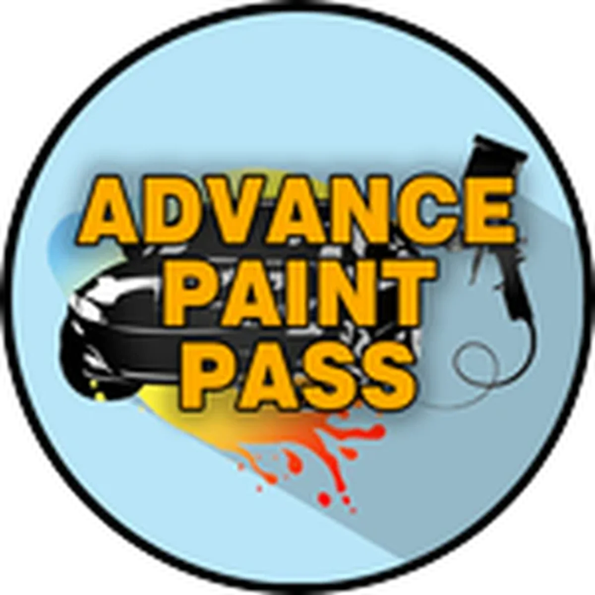 ไอคอน Game Pass Advance Paint Pass ของ Drag Drive Simulator