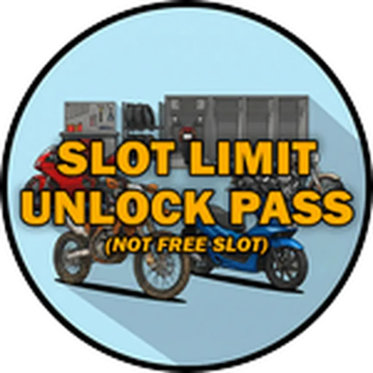 ไอคอน Game Pass Slot Limit Unlock Pass ของ Drag Drive Simulator