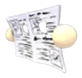 Sneaky Newspaper — หนังสือพิมพ์สำหรับพรางตัว มีรูมองและมือจับสองข้าง
