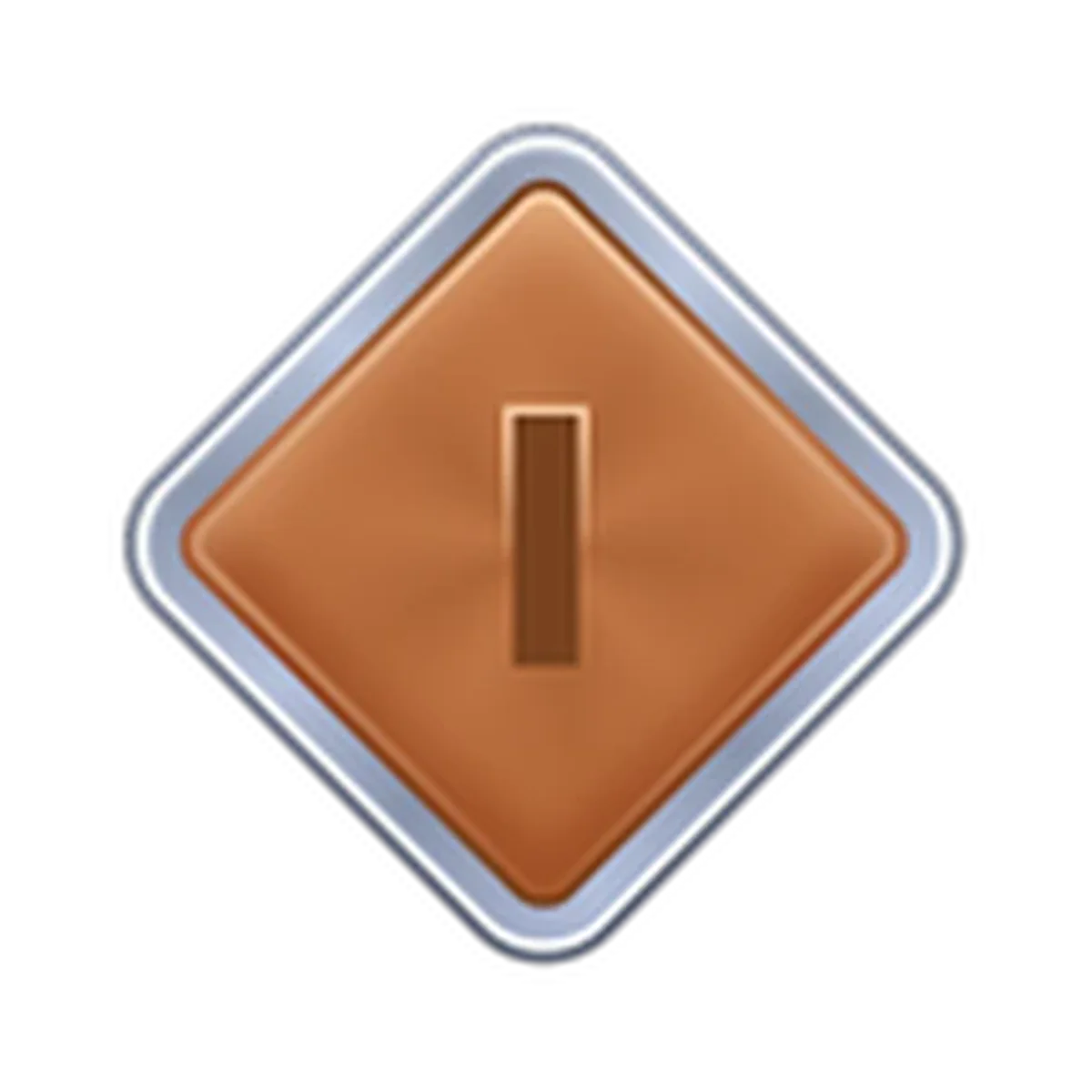 ไอคอน Bronze Rank เป็นเหรียญสีบรอนซ์รูปสี่เหลี่ยมข้าวหลามตัด