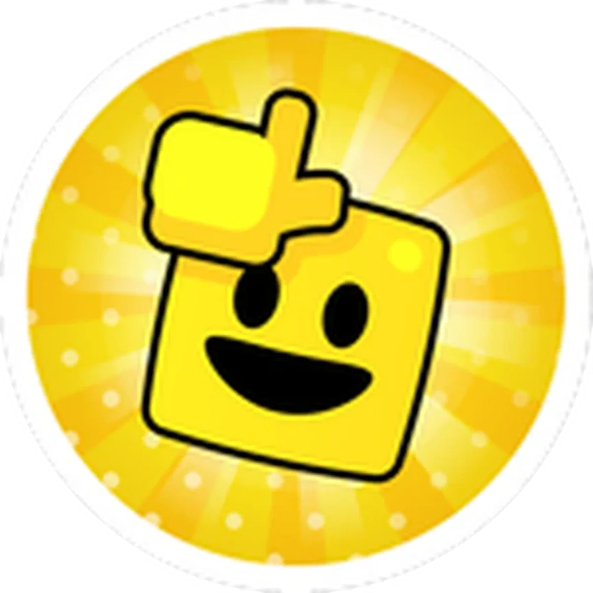 ไอคอน Toxic Emotes Pass รุ่นที่ไม่เปิดขายเป็นใบหน้าสีเหลือง