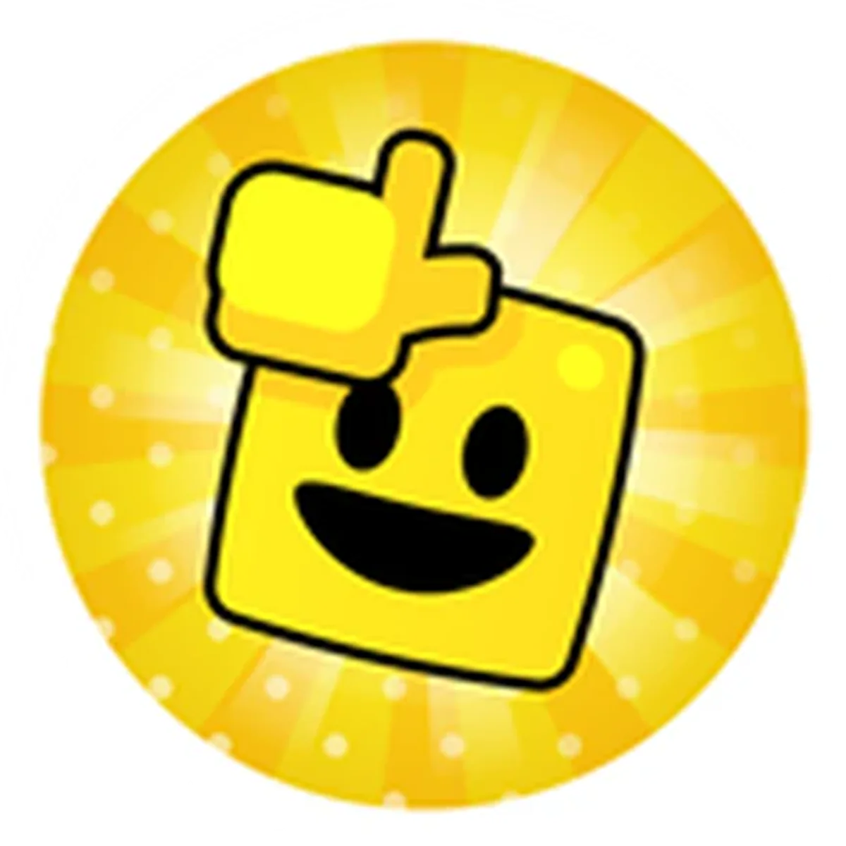 ไอคอน Toxic Emotes Pass เป็นใบหน้าตัวละครสีเหลือง