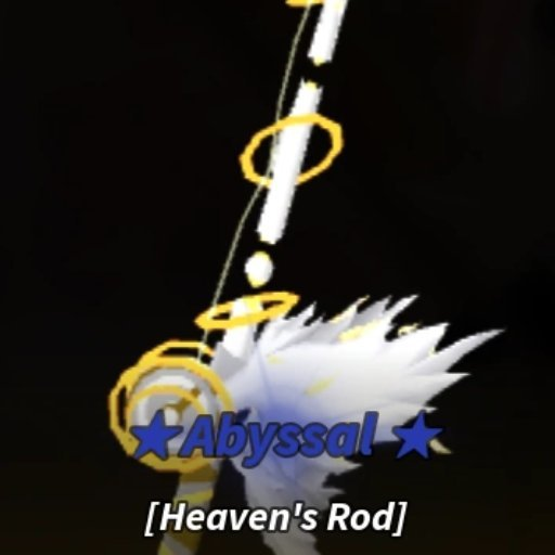 Heaven's Rod ในช่องเก็บคันเบ็ดของ Fisch