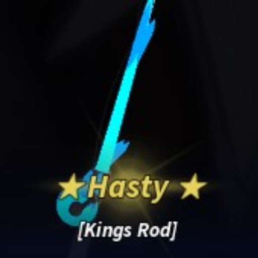 Kings Rod ในช่องเก็บคันเบ็ดของ Fisch