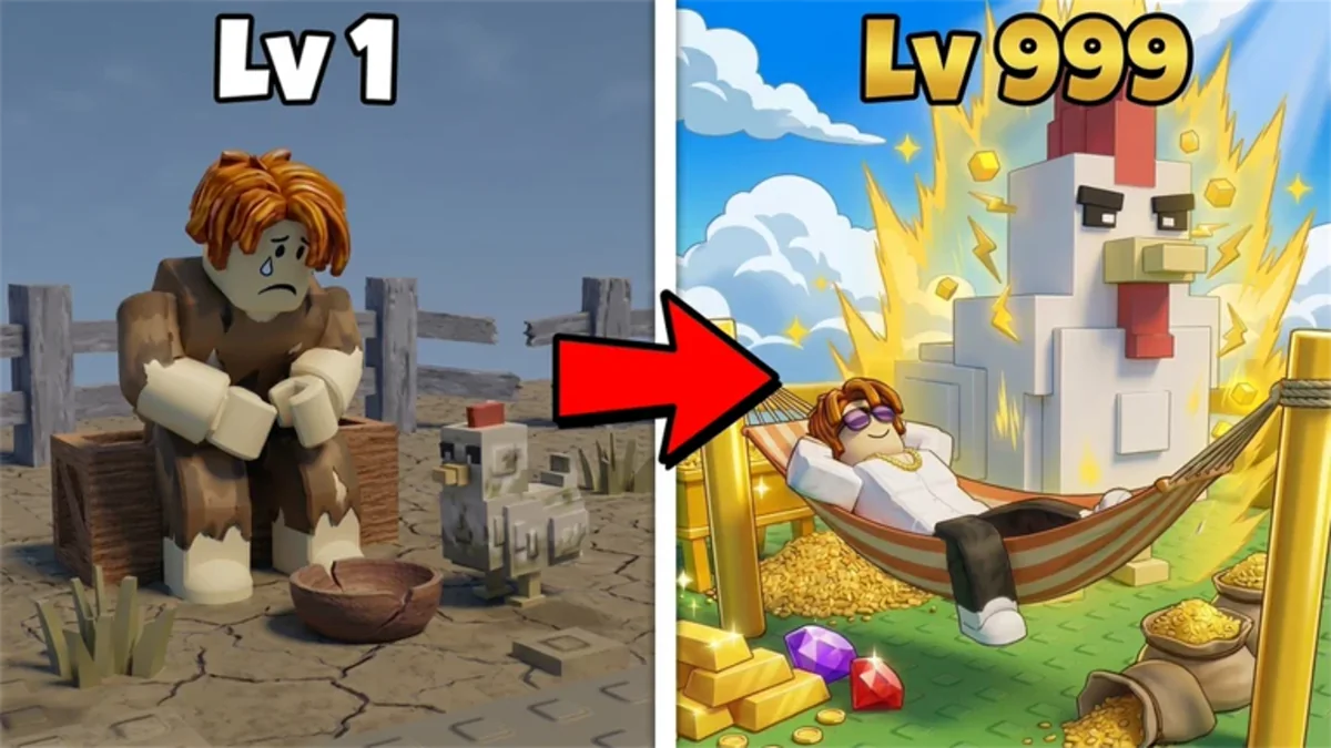 ภาพโปรโมต Grow a Chicken Fighter ทางการ 5 จาก Roblox สำหรับ Grow a Chicken Fighter Wiki