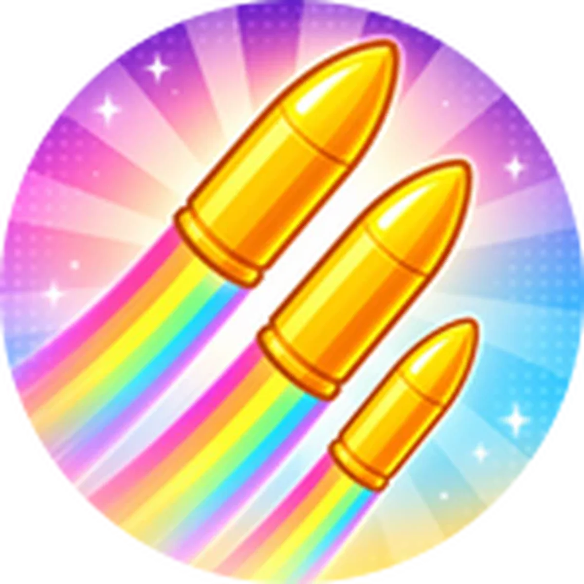 ไอคอน Pass 🌈Rainbow Bullets🌈 ทางการ จาก Roblox สำหรับ Hypershot Wiki