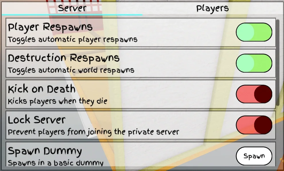 ภาพประกอบ Private Servers จาก Jujutsu Shenanigans Wiki ชุมชน