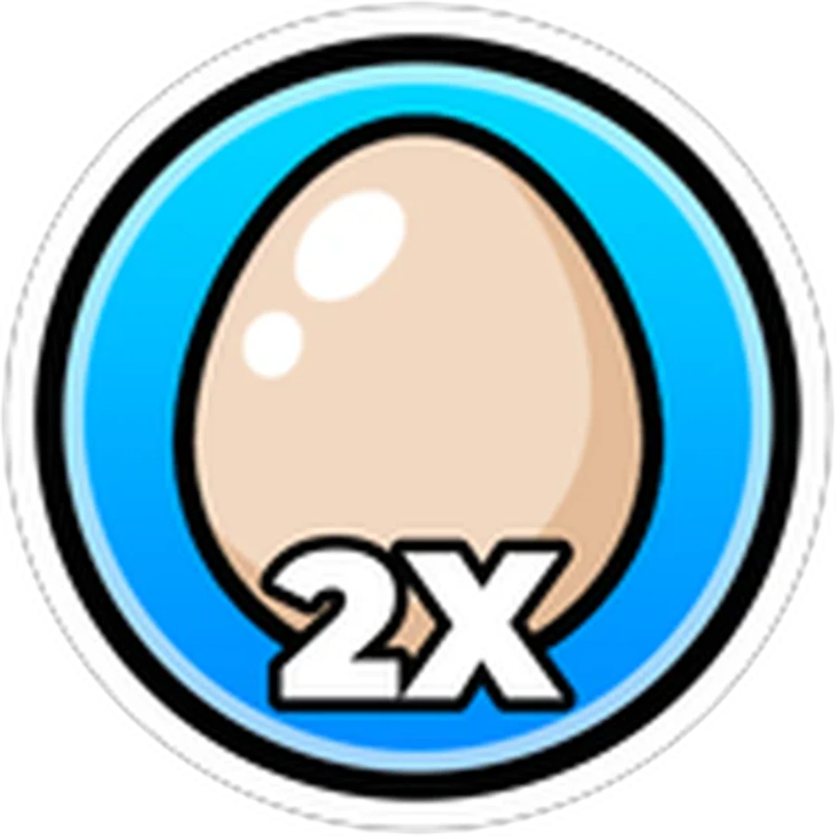 ไอคอน 2x Hatch Speed Game Pass ทางการ จาก Roblox สำหรับ Wiki Jump for Animals!