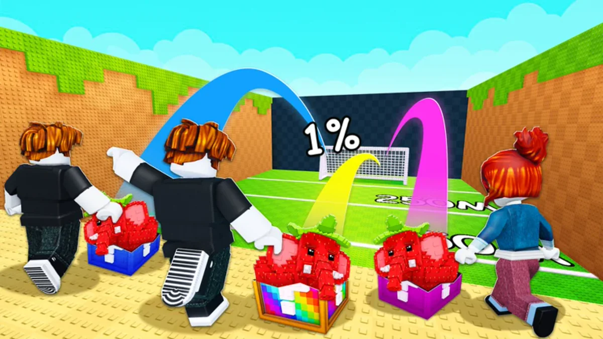 ภาพโปรโมตทางการ 1 จาก Roblox สำหรับ Kick a Lucky Block Wiki