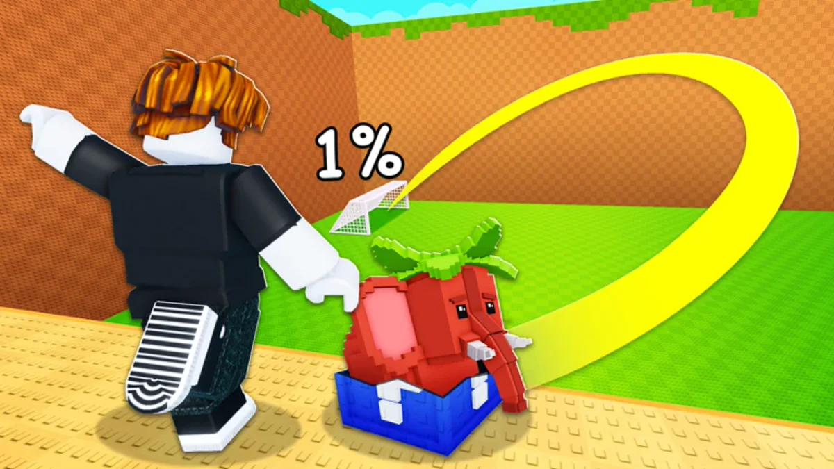 ภาพโปรโมตทางการ 2 จาก Roblox สำหรับ Kick a Lucky Block Wiki