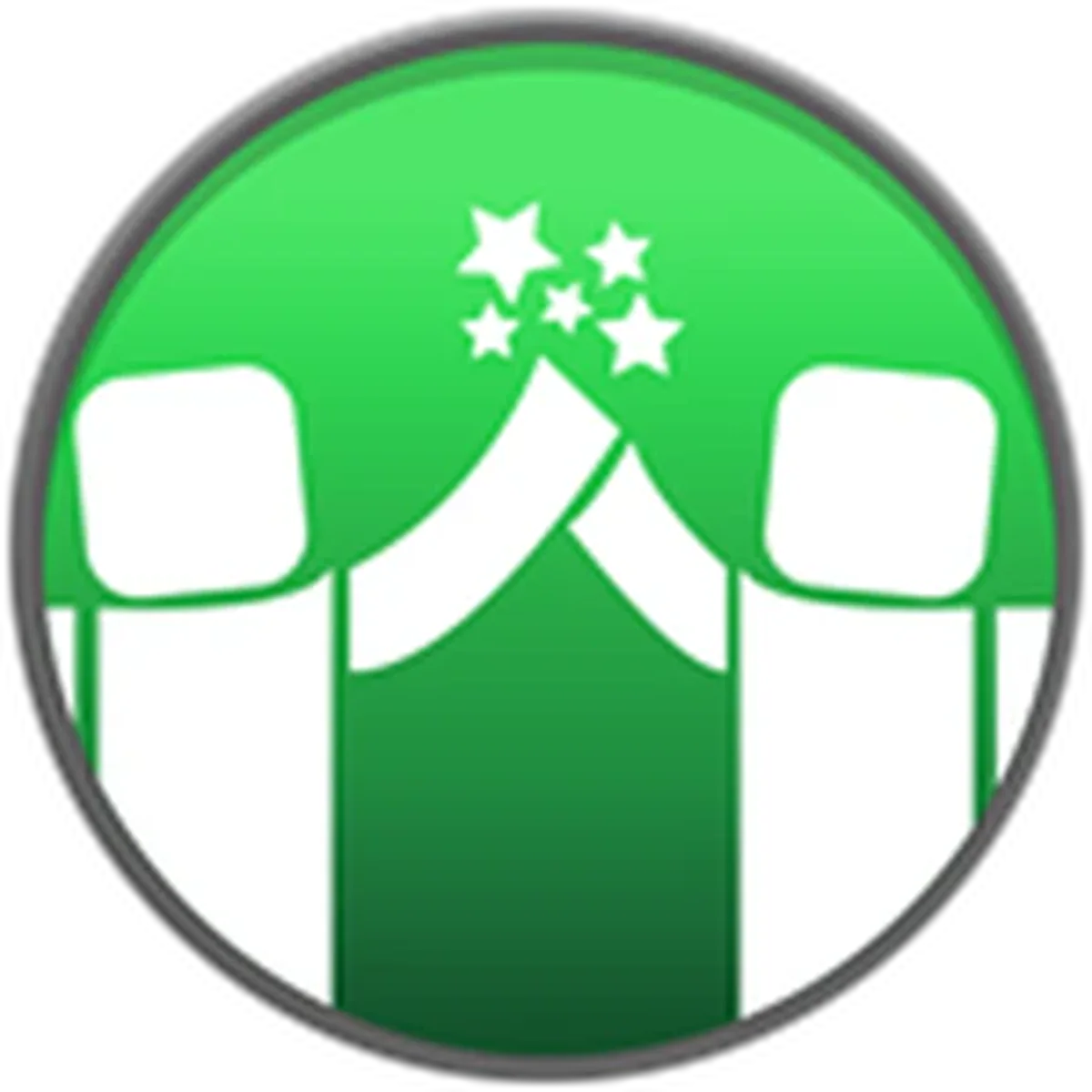 ไอคอน Badge High Survive Five! ทางการของ Natural Disaster Survival
