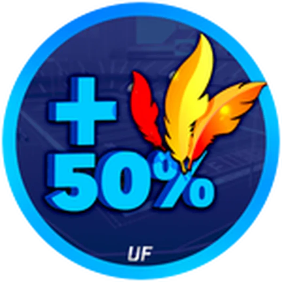 ไอคอน Game Pass 50% More Feathers จาก NFL Universe Football