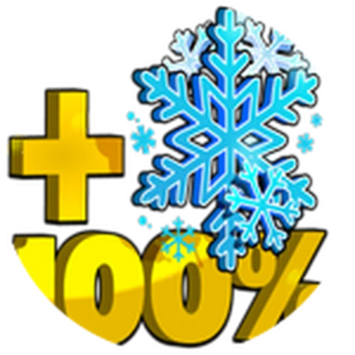 ไอคอน Game Pass 100% More Snowflakes จาก NFL Universe Football