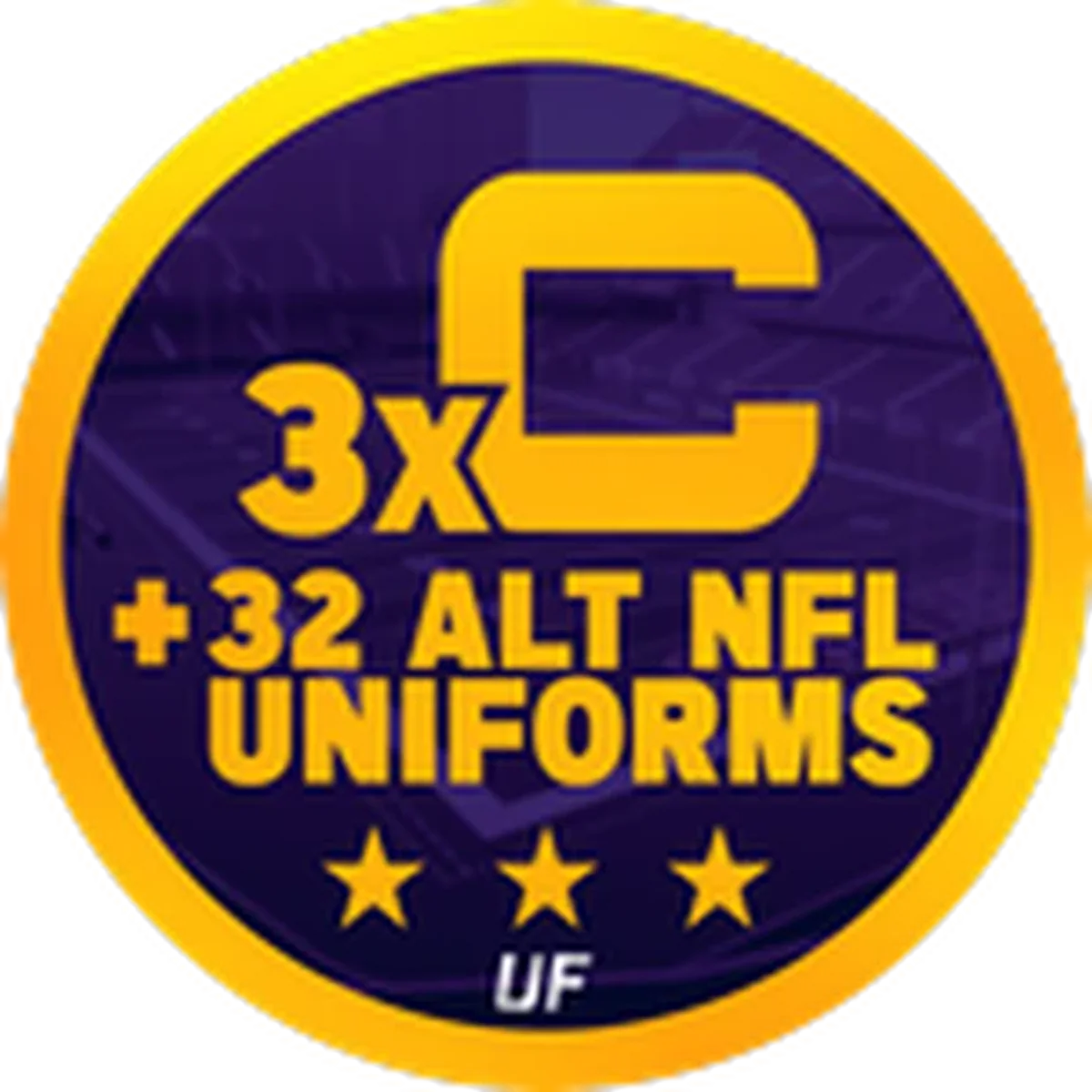 ไอคอน Game Pass 3x Captain Chance + All NFL Uniforms จาก NFL Universe Football