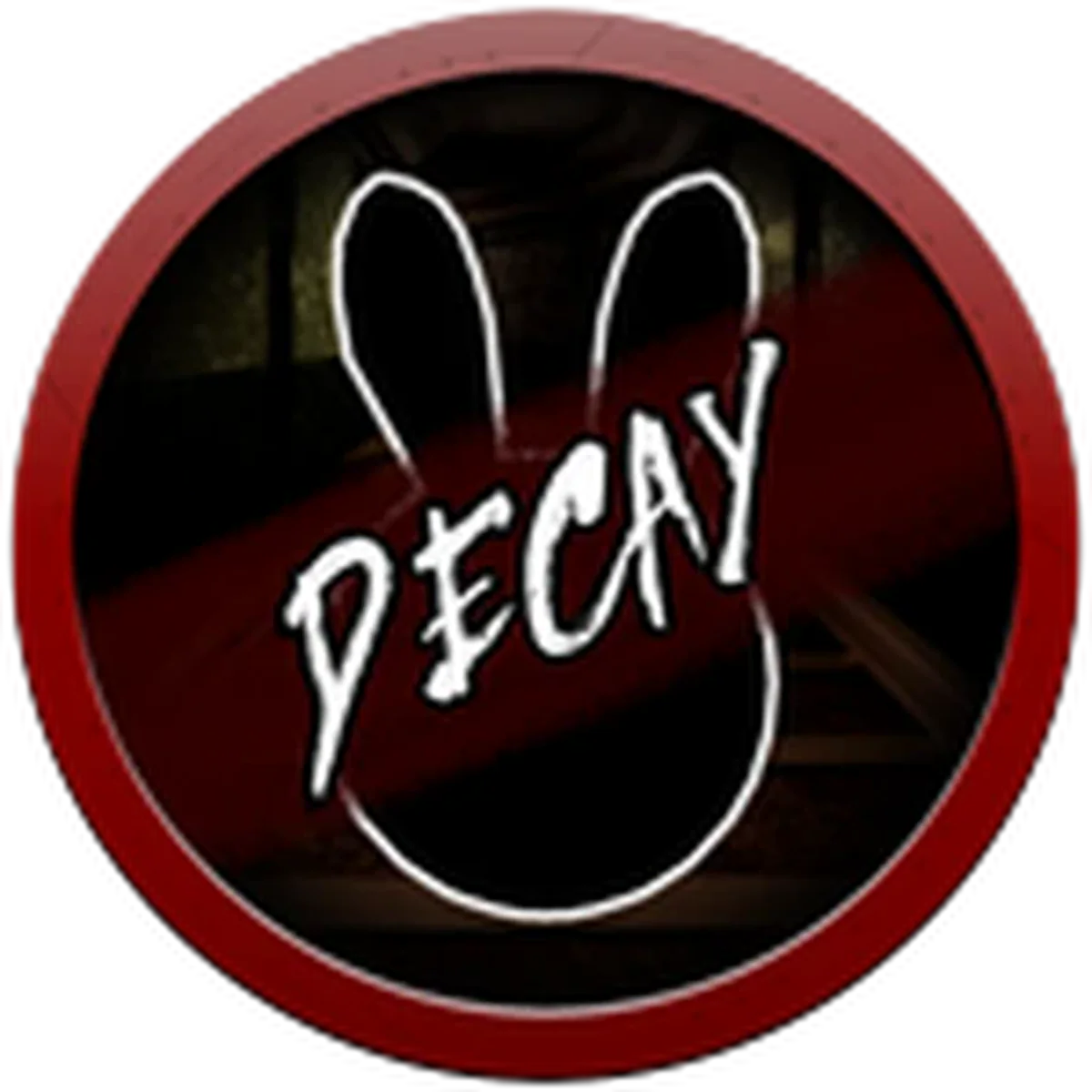 ไอคอน Completed Decay เป็นสัญลักษณ์กระต่ายในวงกลมแดง