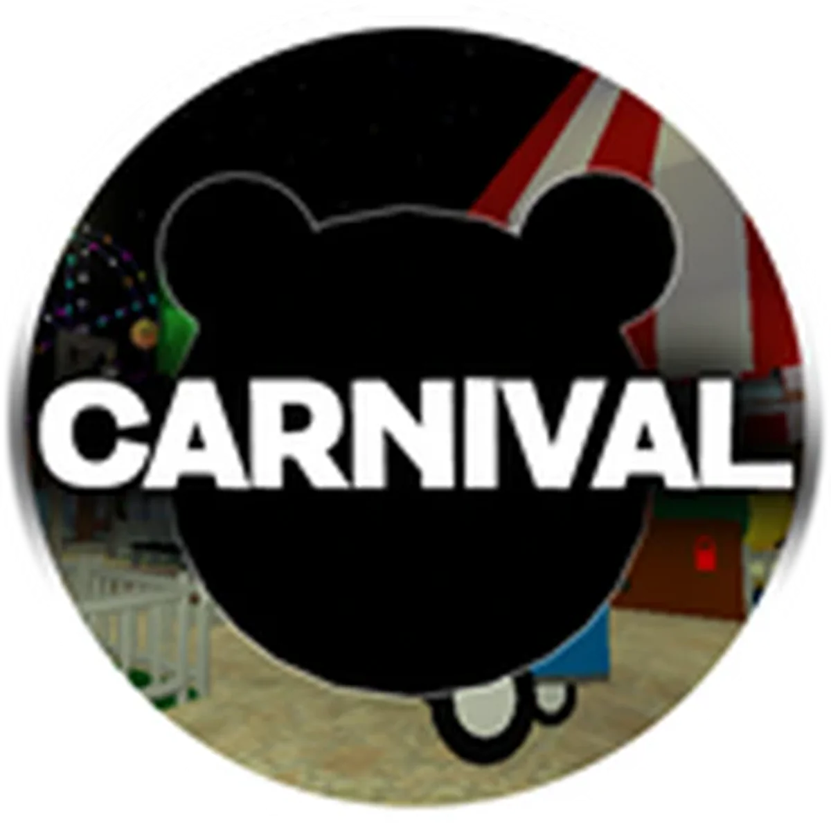 ไอคอน Badge Completed Carnival เป็นเงาตัวละครเข้มกับชื่อด่านหรือ ending