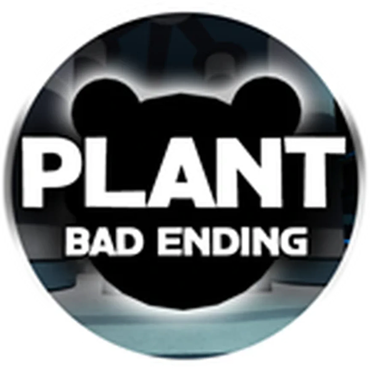 ไอคอน Badge Completed Plant (Bad Ending) เป็นเงาตัวละครเข้มกับชื่อด่านหรือ ending