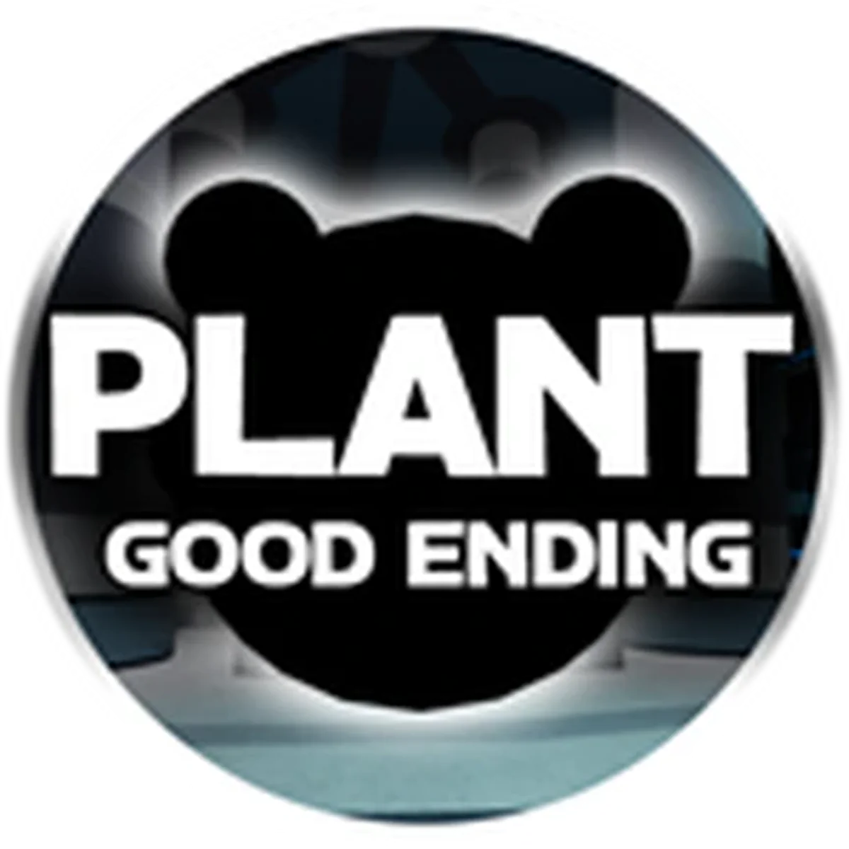 ไอคอน Badge Completed Plant (Good Ending) เป็นเงาตัวละครเข้มกับชื่อด่านหรือ ending