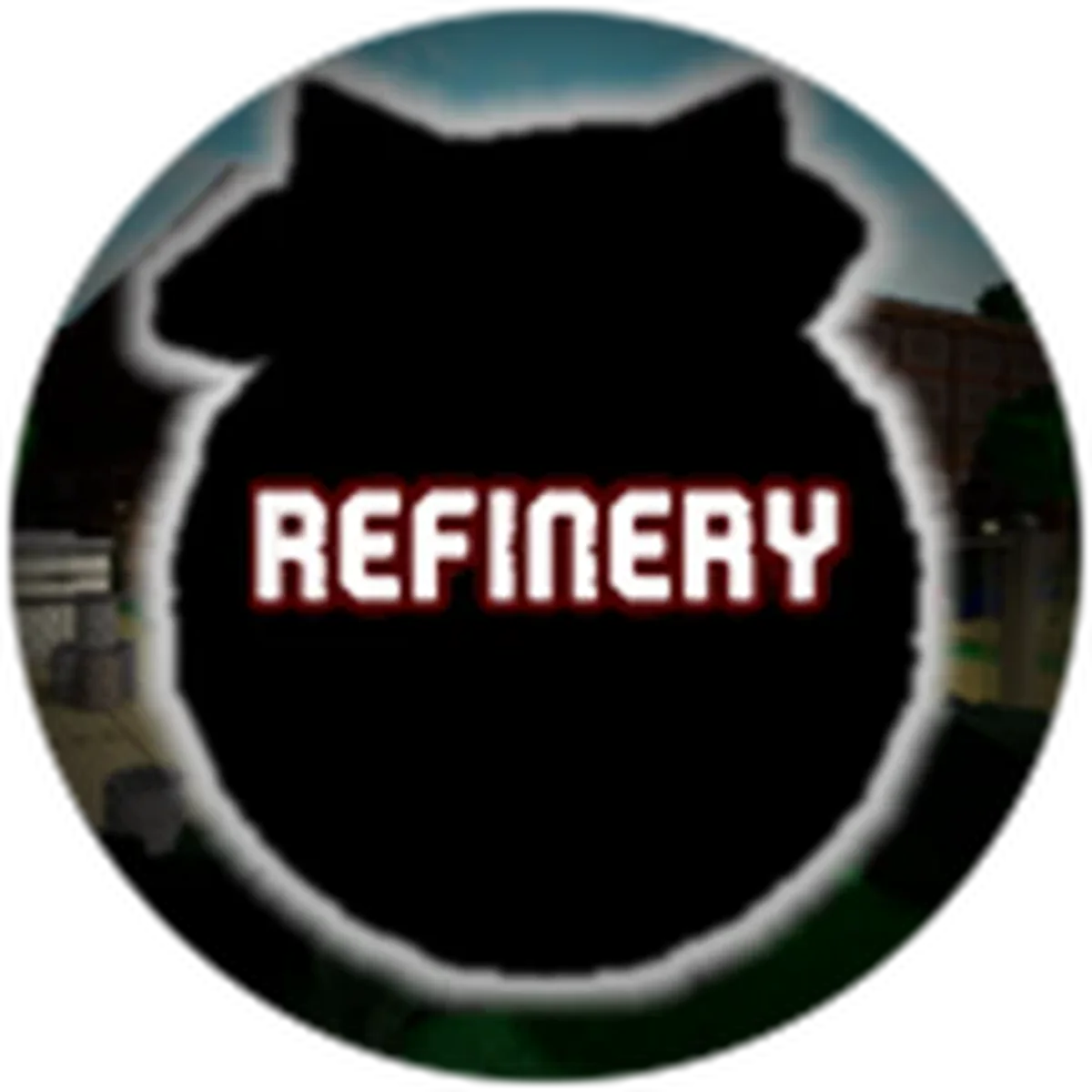 ไอคอน Badge Completed Refinery เป็นเงาตัวละครเข้มกับชื่อด่านหรือ ending
