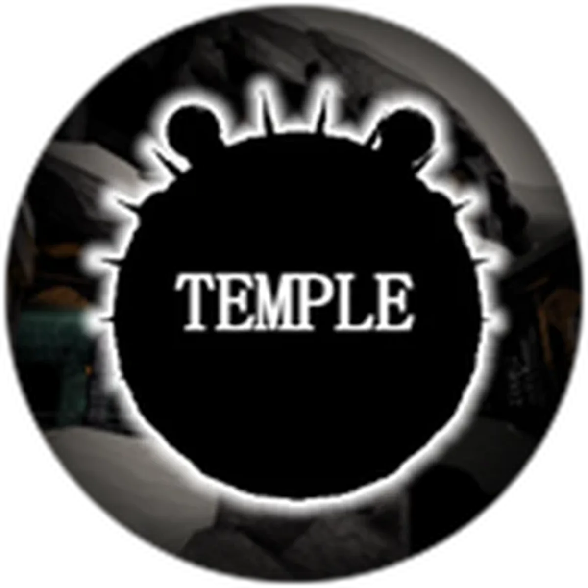 ไอคอน Badge Completed Temple เป็นเงาตัวละครเข้มกับชื่อด่านหรือ ending