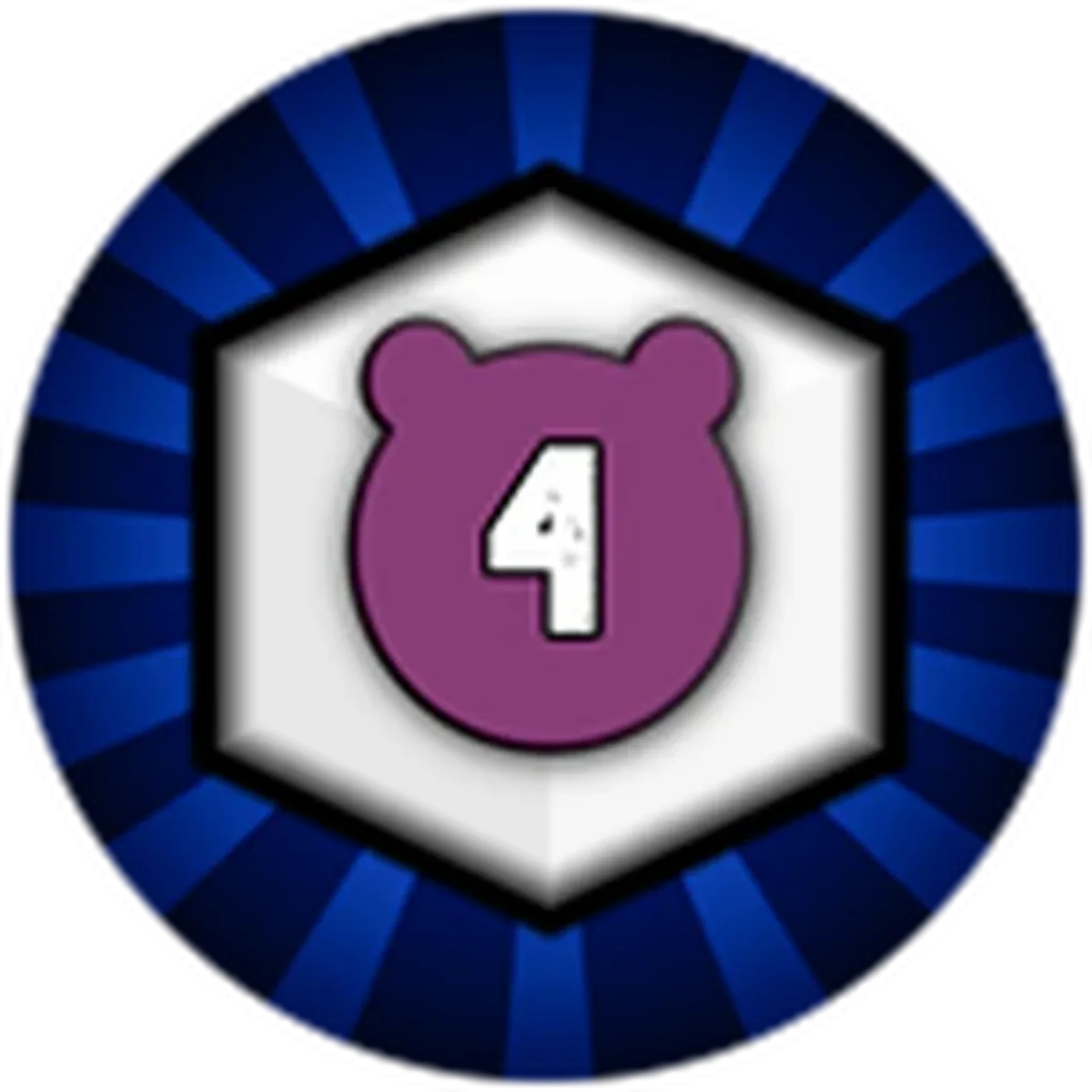 ไอคอน Build Map Slot 4 เป็นตราหัว Piggy กับหมายเลขช่องแมพ