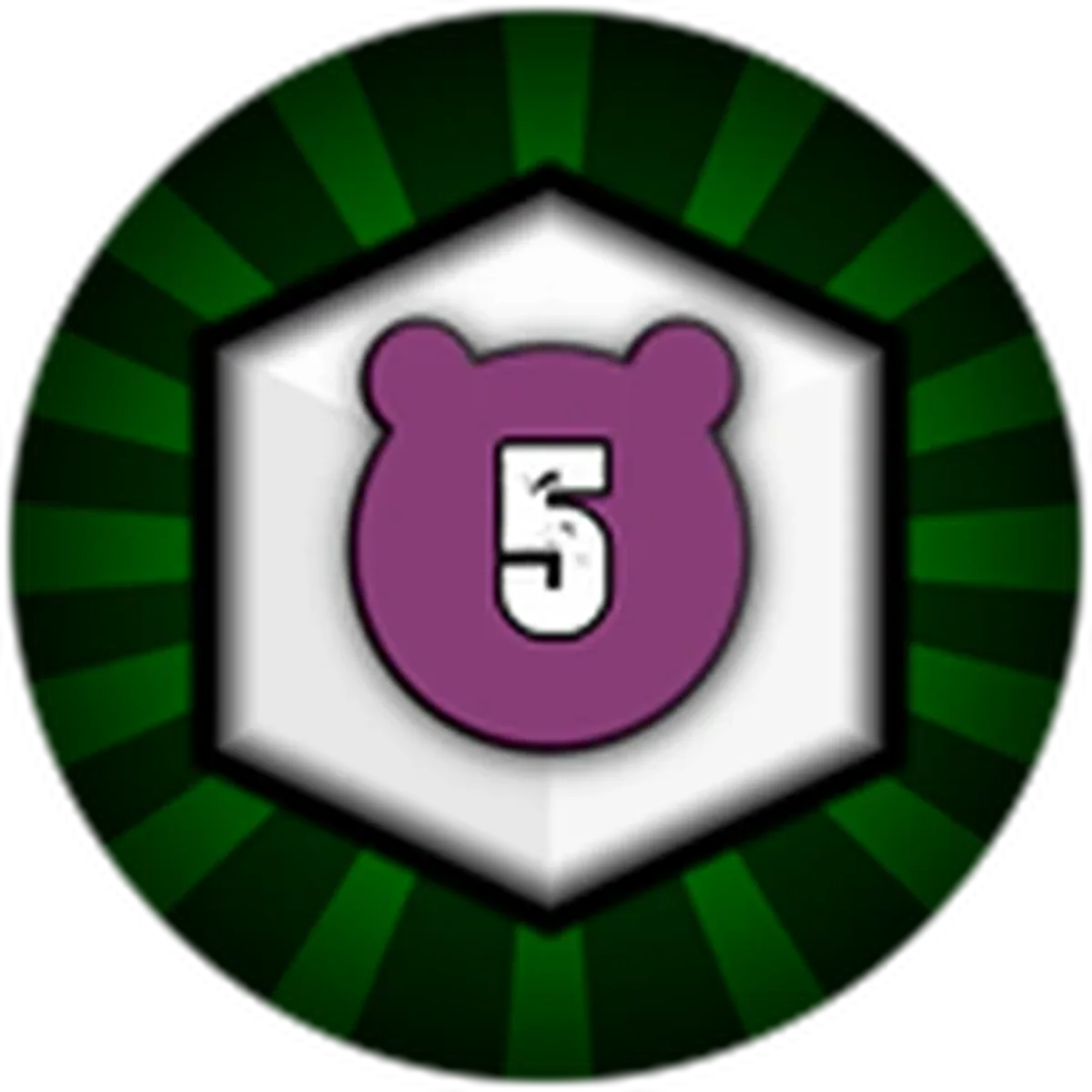 ไอคอน Build Map Slot 5 เป็นตราหัว Piggy กับหมายเลขช่องแมพ