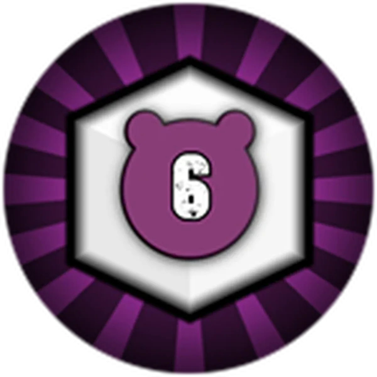 ไอคอน Build Map Slot 6 เป็นตราหัว Piggy กับหมายเลขช่องแมพ
