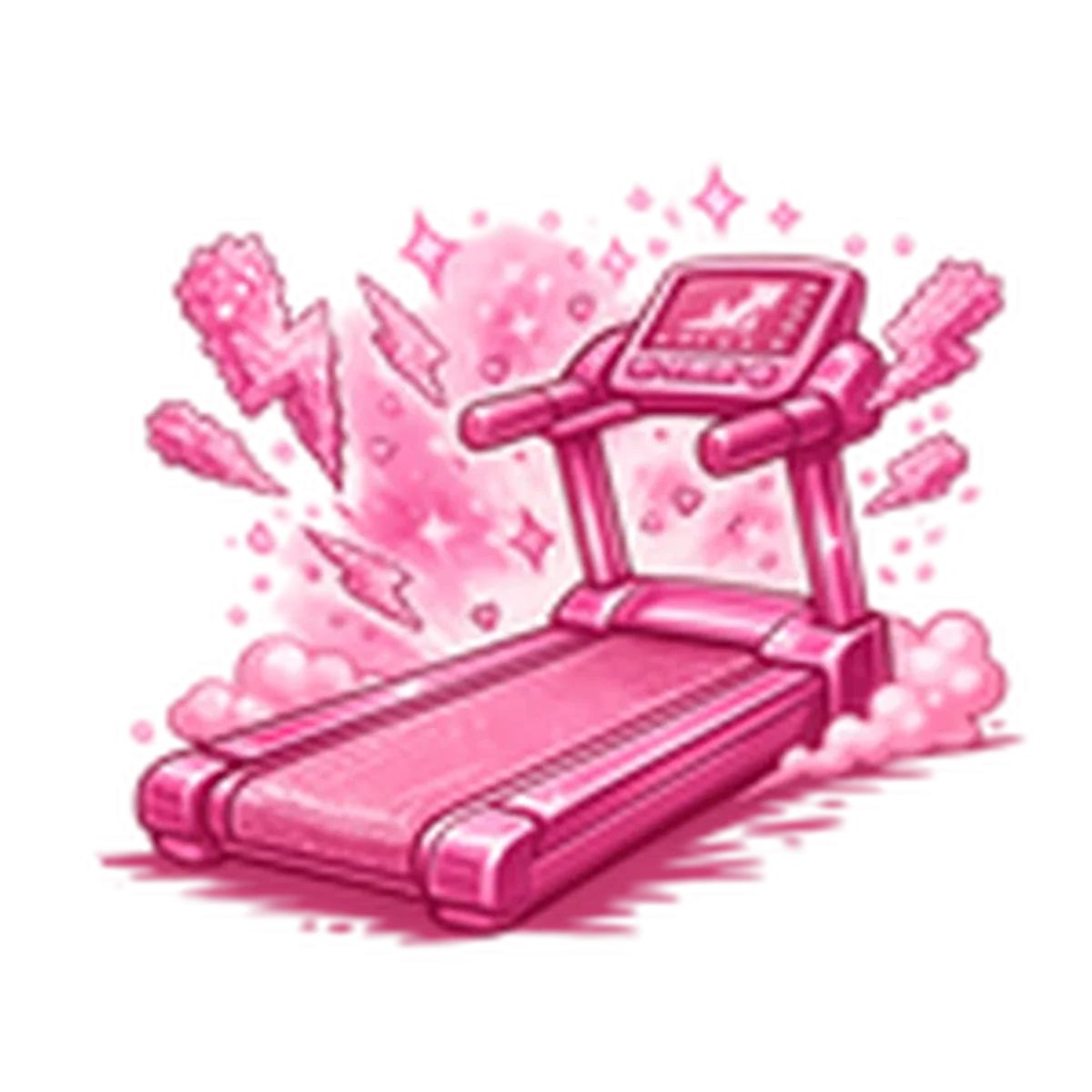 ภาพทางการ Candy Treadmill ของ +1 Speed Keyboard Escape